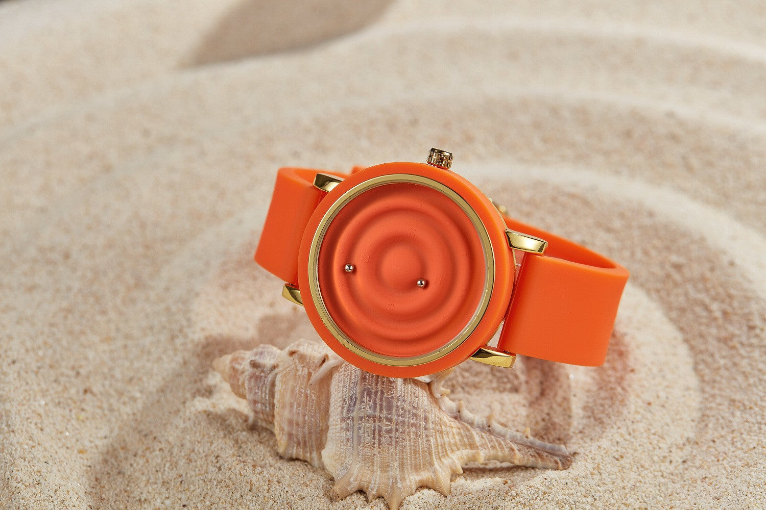 Quartz steel band watch