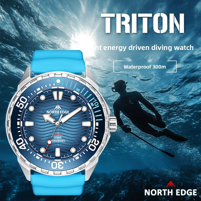 Stainless steel diving watch