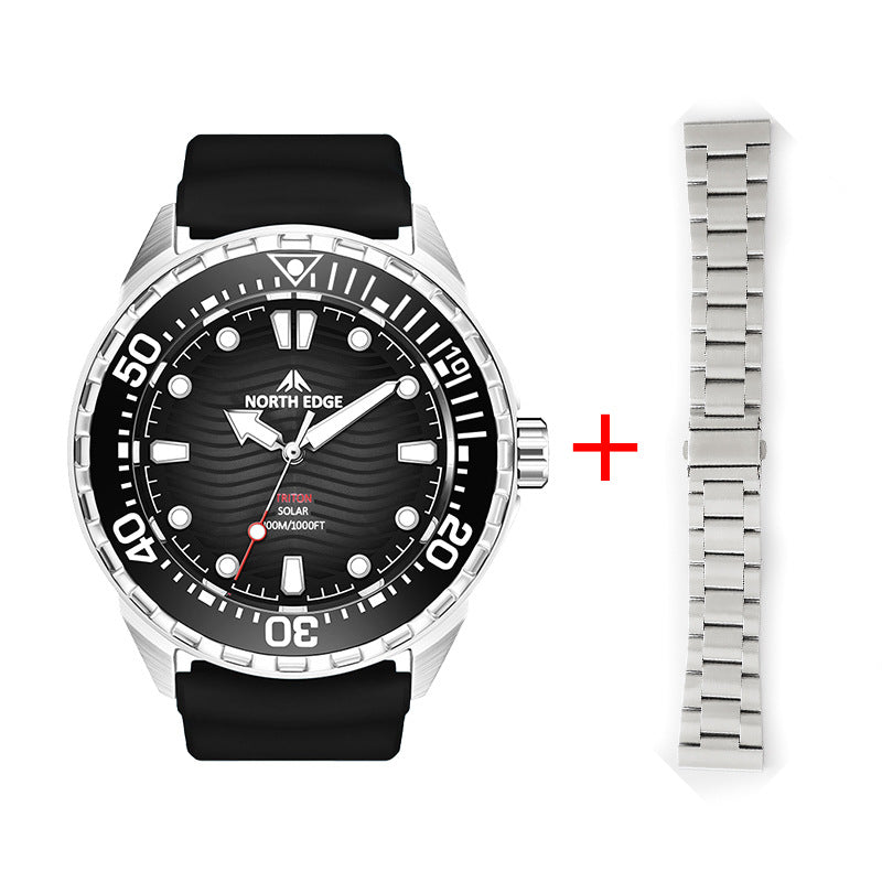 Stainless steel diving watch